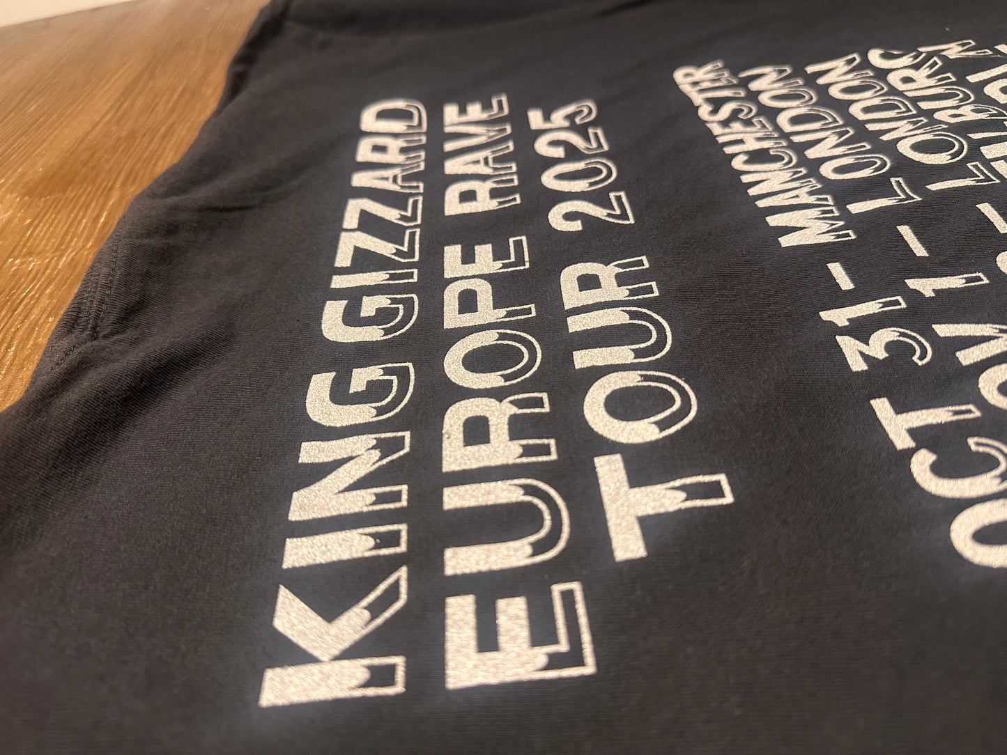 King Gizzard Europe Rave Shirt