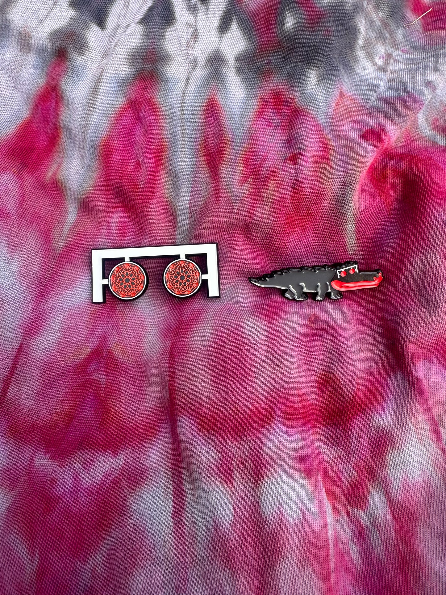 (PREORDER UP TO 4 WEEKS) Silver Cord Rave Pins