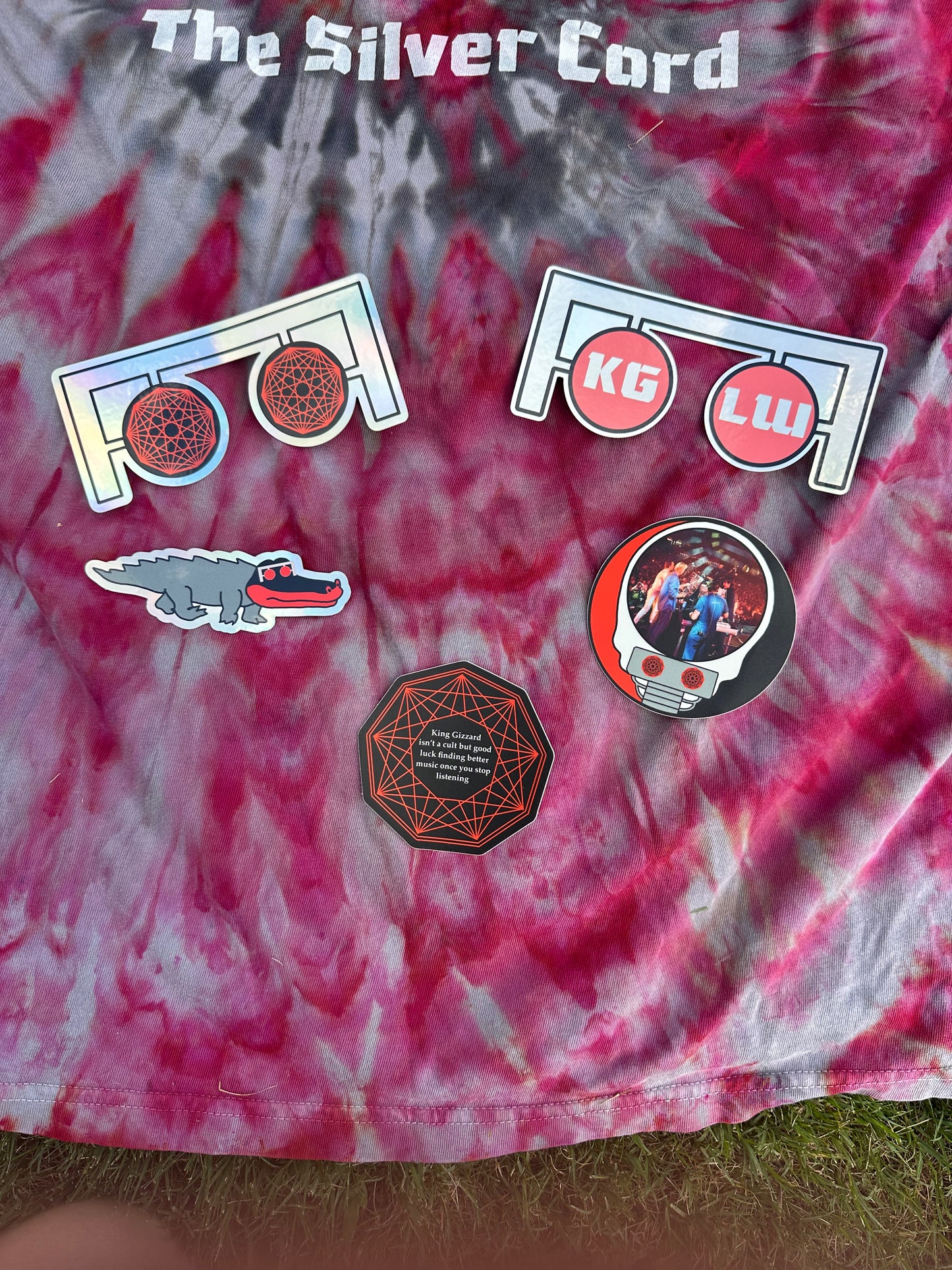 Silver Cord Stickers