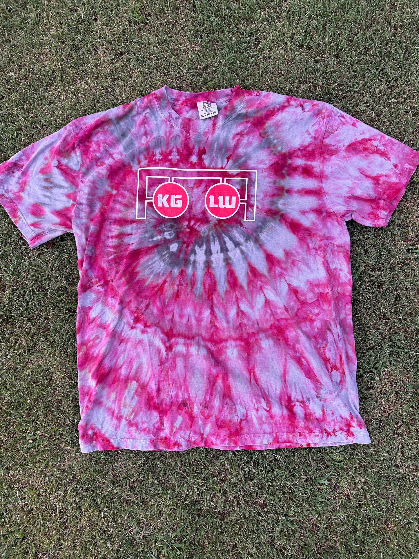 (PREORDER Up to 4 weeks) Silver Cord Ice dye