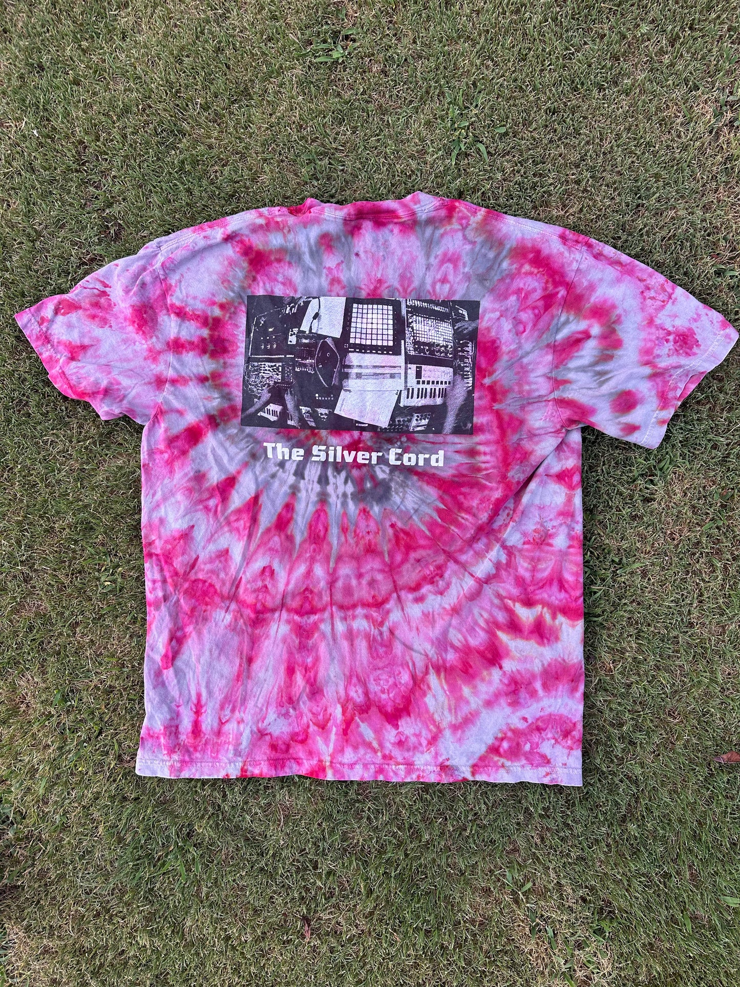 (PREORDER Up to 4 weeks) Silver Cord Ice dye