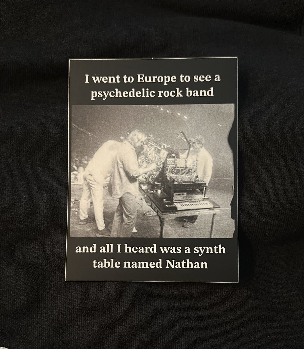 King gizzard Europe rave stickers