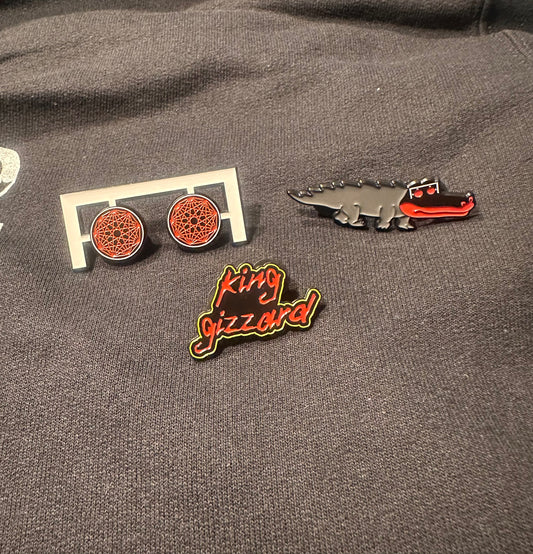 Silver Cord Rave Pins