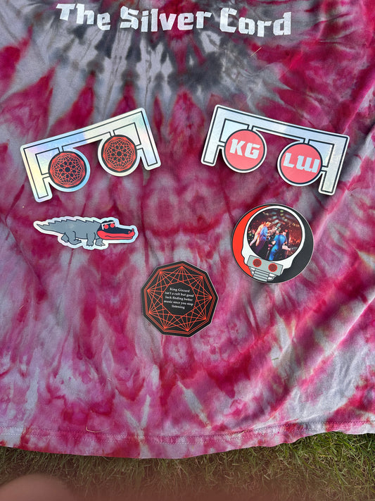Silver Cord Stickers